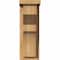 Ekena Millwork Monterey Smooth Corbel w/Backplate, Western Red Cedar, 5 1/2"W x 8"D x 16"H COR06X08X16MON01SWR - alternate 3